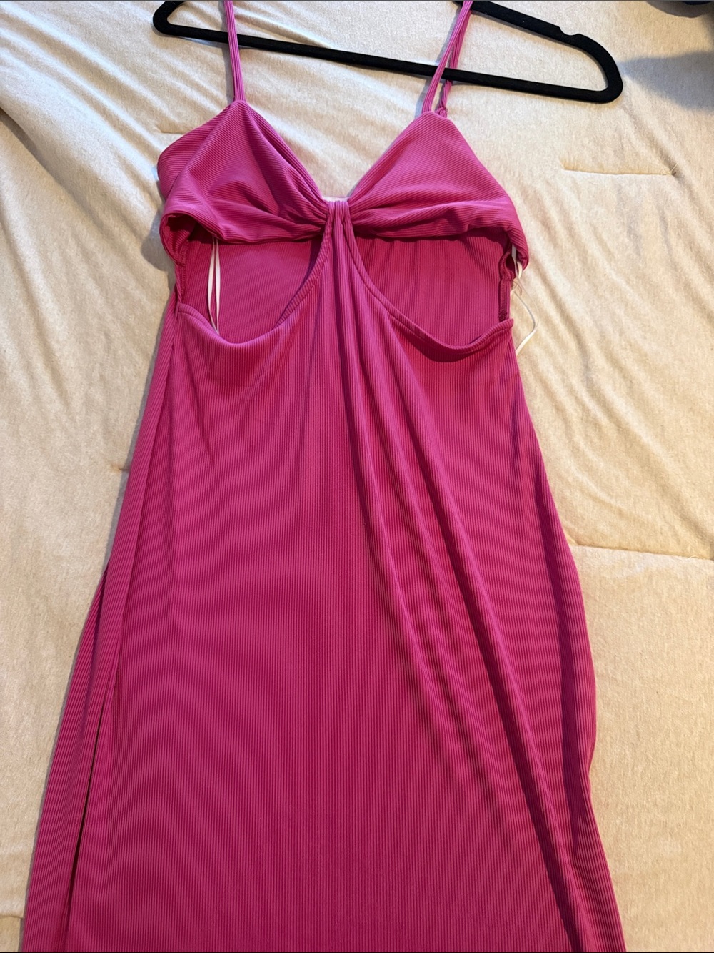 Princess Polly ribbed midi cut out dress